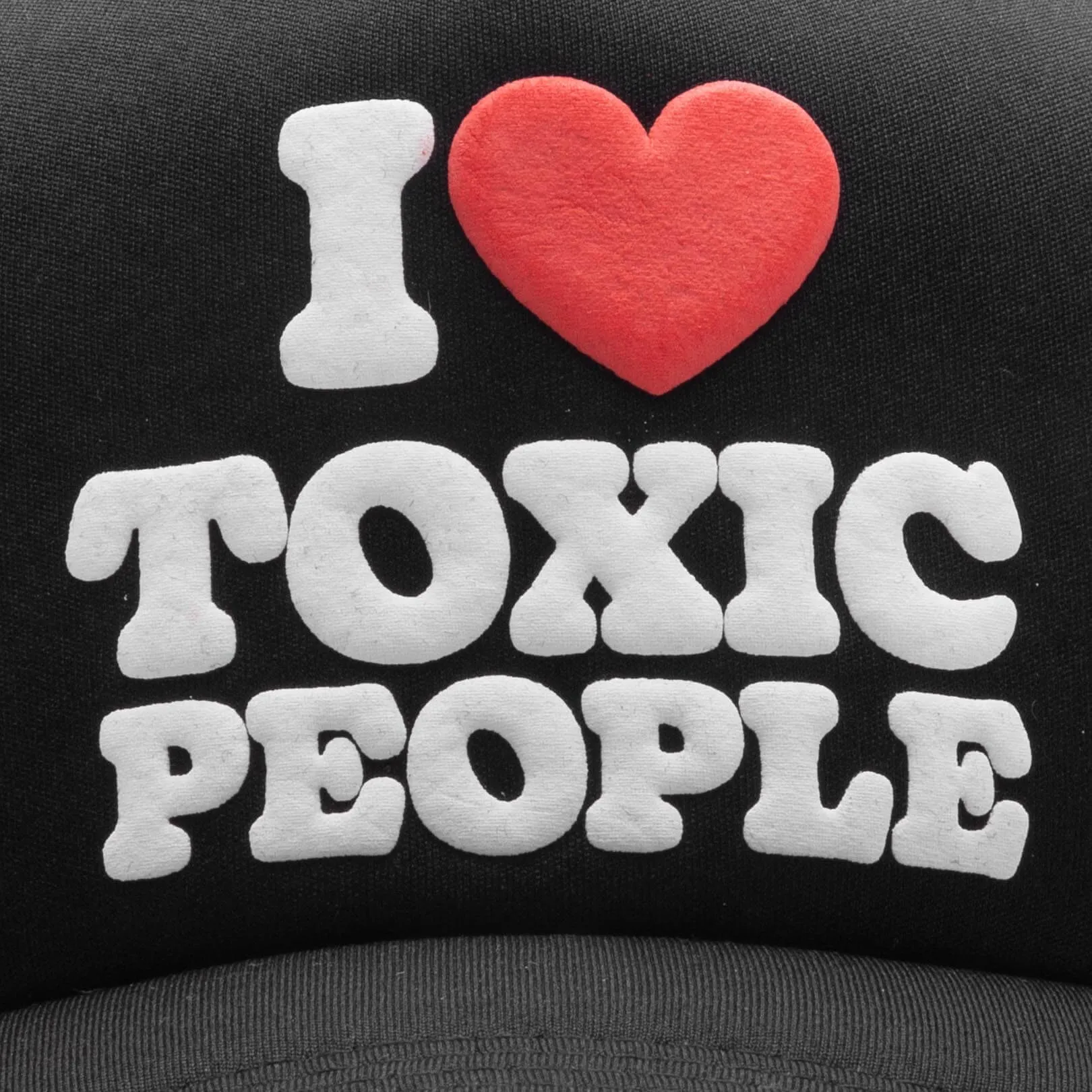 Toxic Trucker Cap - Black