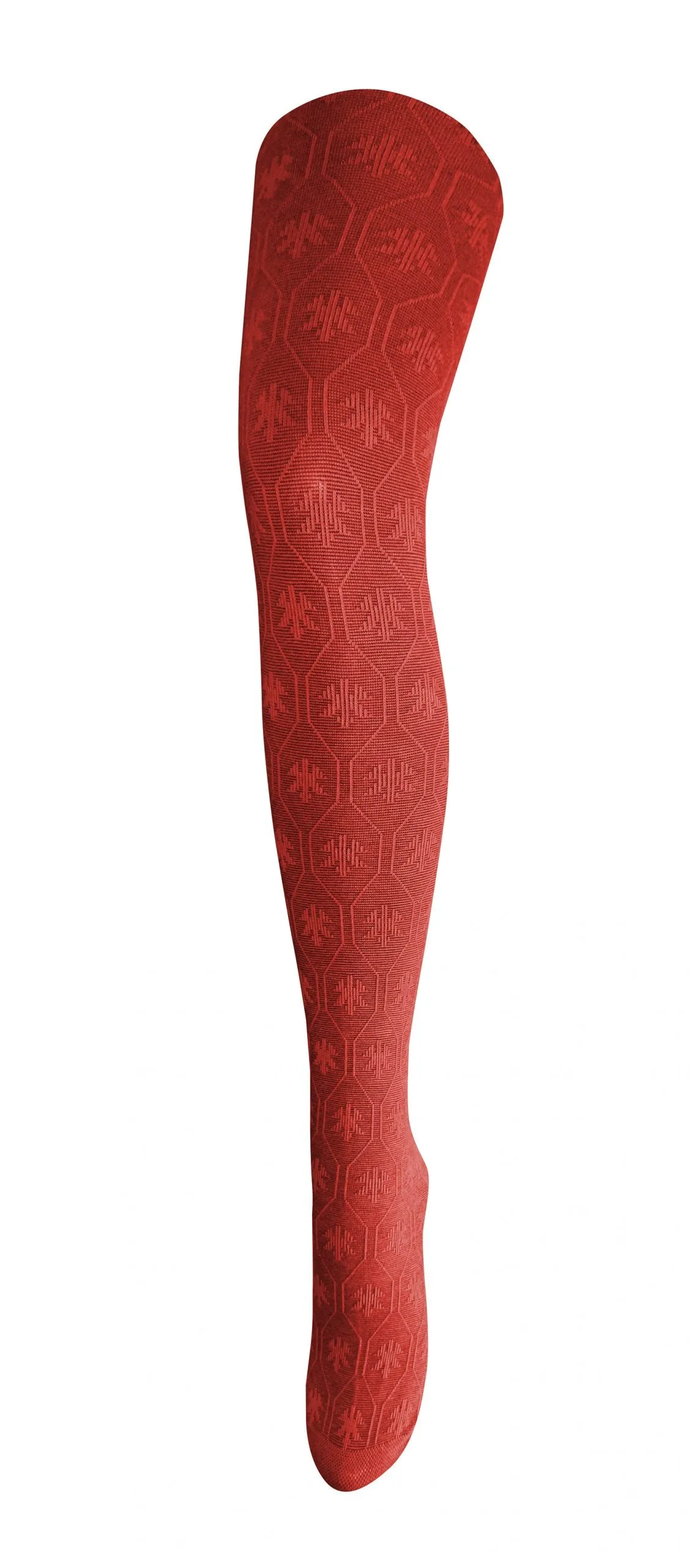 Venus Crimson Cotton Tights