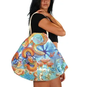 VIBES BORSA MICROFIBRA BAG DRAGON