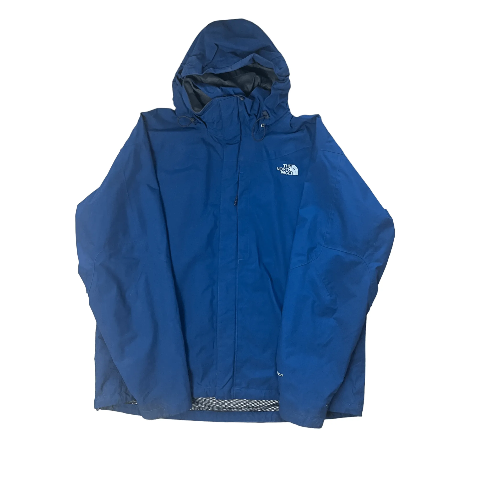 Vintage Blue The North Face (TNF) HyVent Jacket - Extra Large