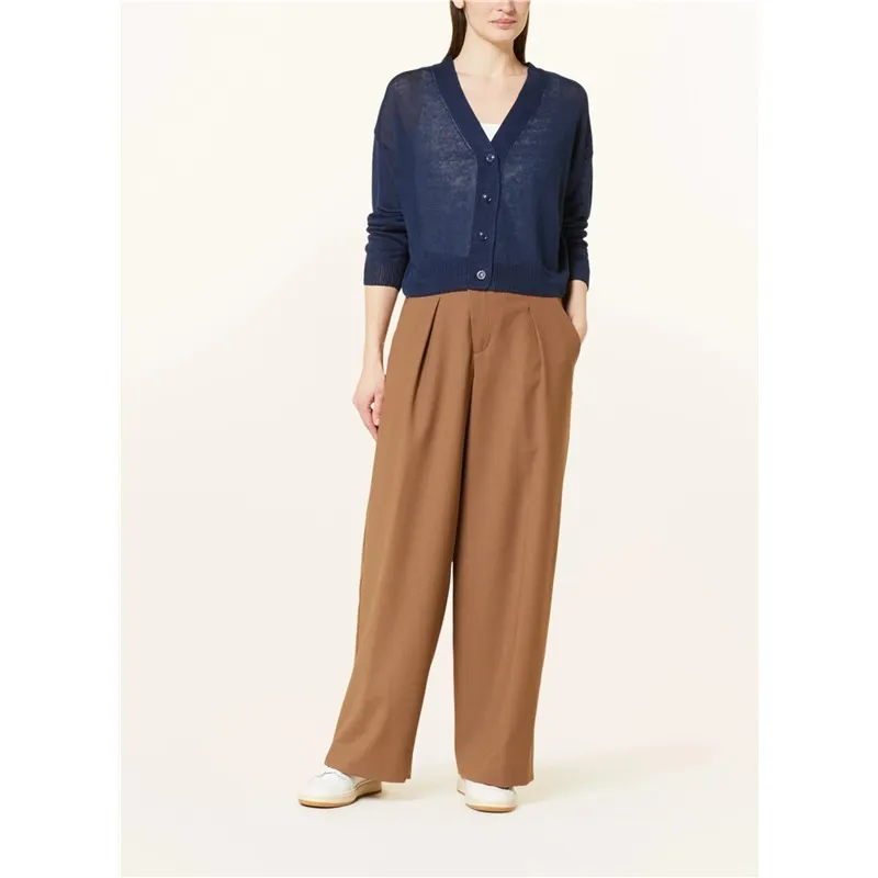 Weekend Max Mara  |Casual Style Linen Long Sleeves Plain Office Style