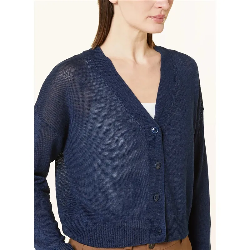 Weekend Max Mara  |Casual Style Linen Long Sleeves Plain Office Style