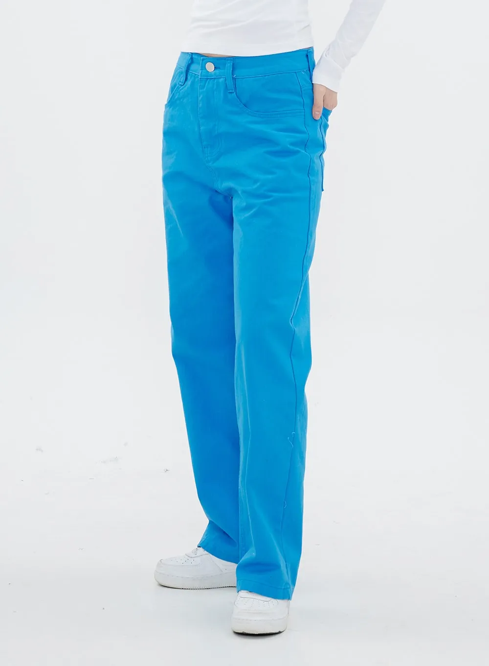 Wide Leg Cotton Pants CM16