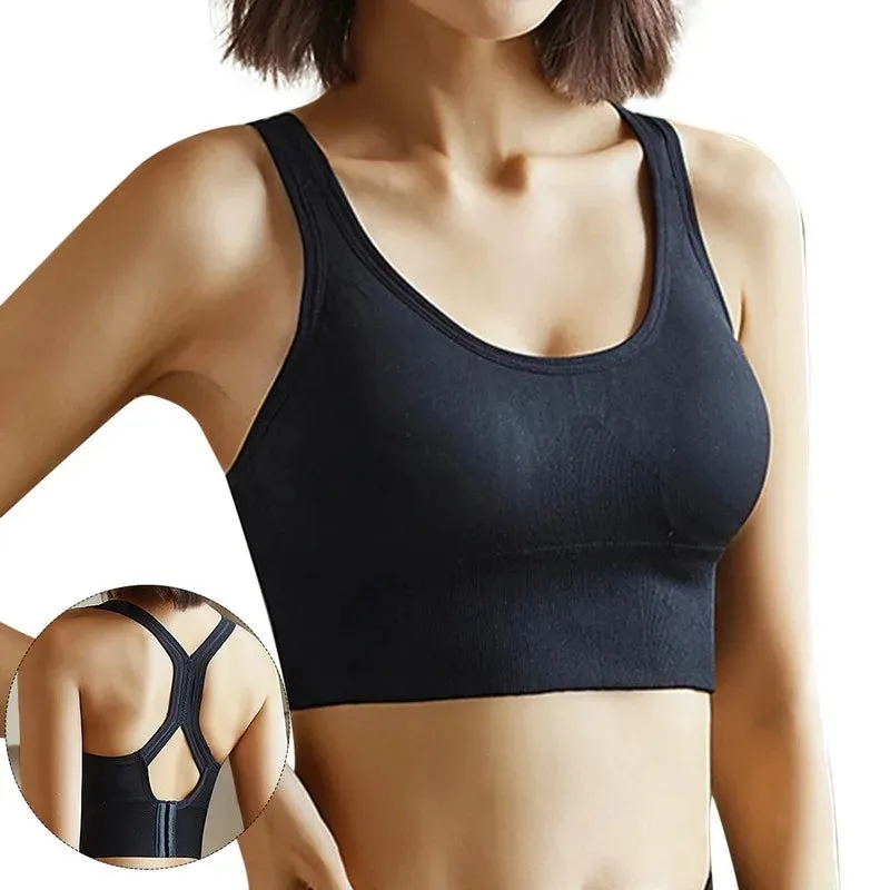 Women Corset Sport Bra top Fitness bra Breathable Sexy Sportswear