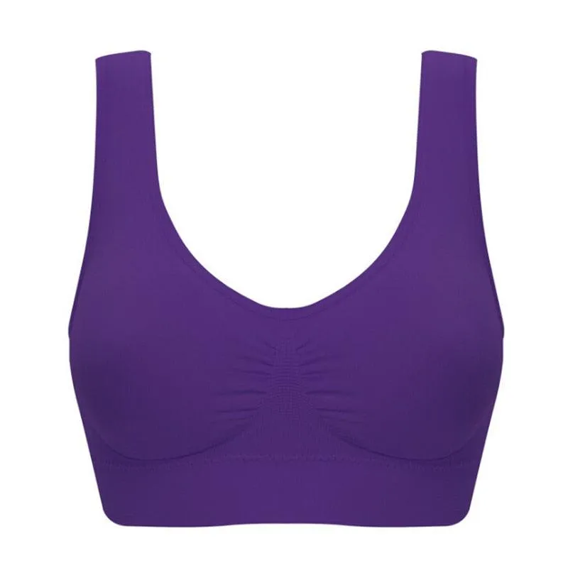 Womens Sport Bra Fitness Yoga Running Vest Crop Top