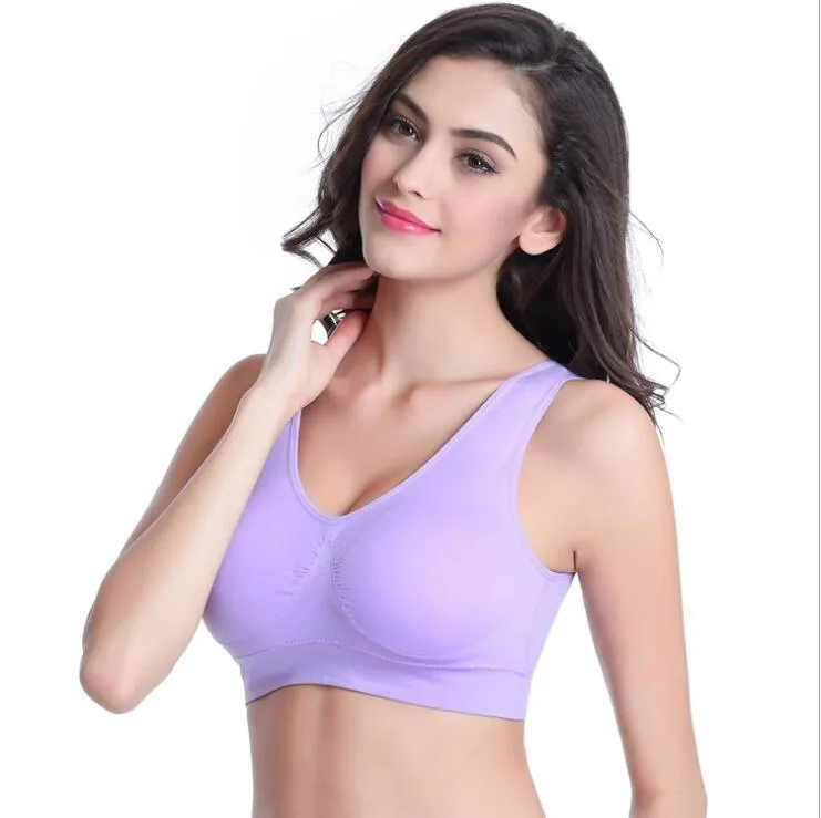 Womens Sport Bra Fitness Yoga Running Vest Crop Top