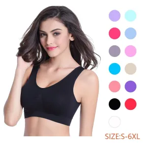 Womens Sport Bra Fitness Yoga Running Vest Crop Top