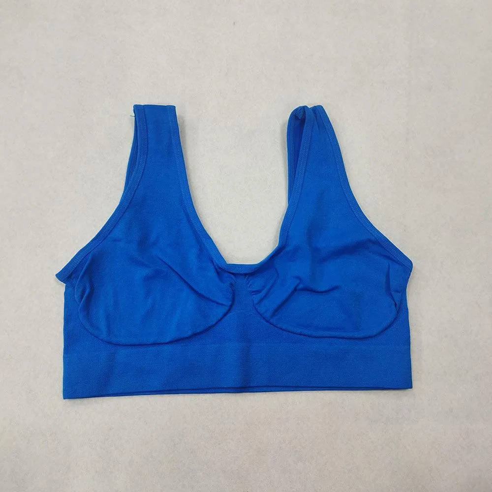 Womens Sport Bra Fitness Yoga Running Vest Crop Top