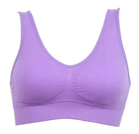 Womens Sport Bra Fitness Yoga Running Vest Crop Top