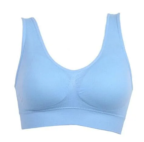 Womens Sport Bra Fitness Yoga Running Vest Crop Top