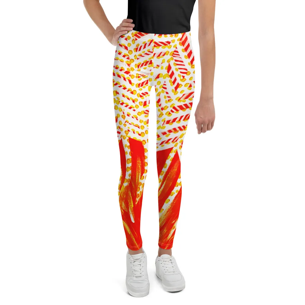 Youth Leggings The Power of Sunrise