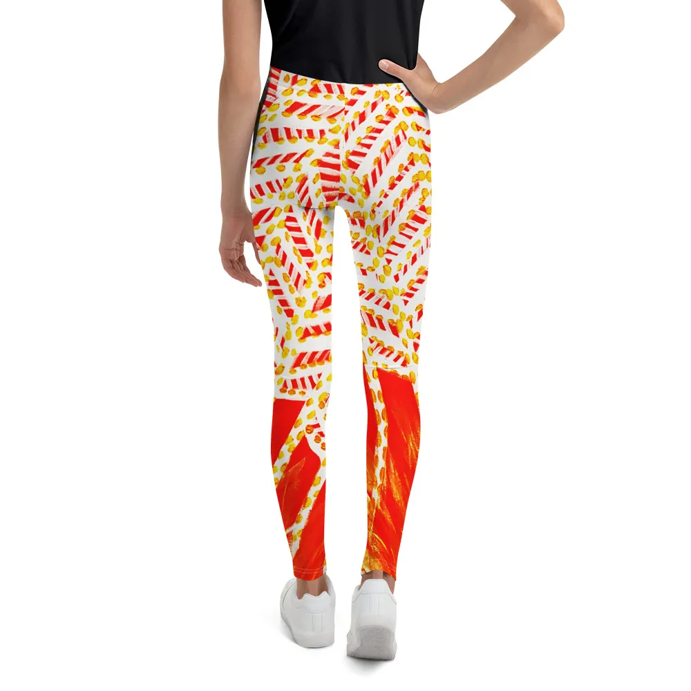 Youth Leggings The Power of Sunrise