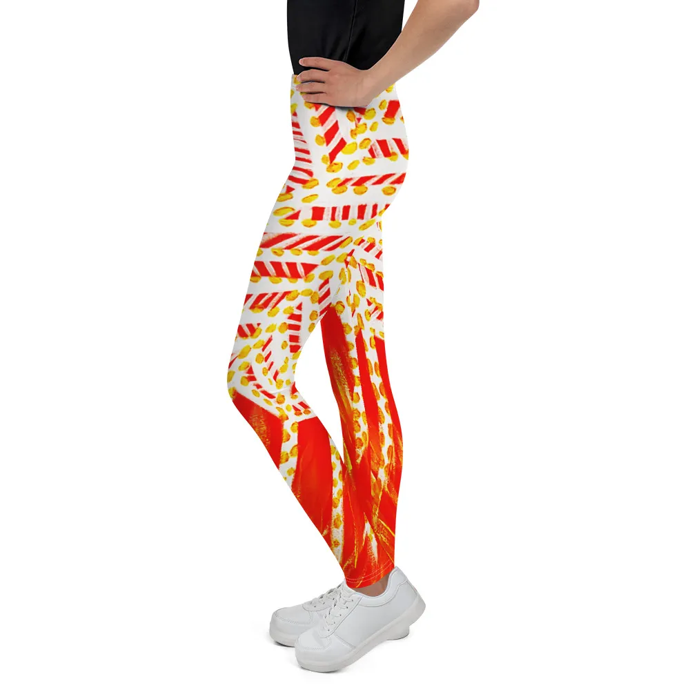 Youth Leggings The Power of Sunrise