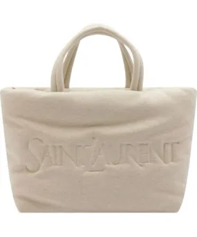 Yves Saint Laurent Men's Embossed Tote Bag